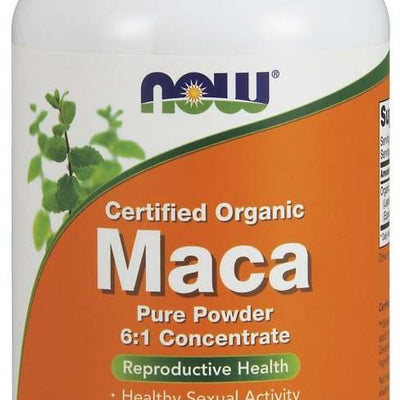 NOW Foods Maca 6:1 Concentrate, Pure Powder - 198 grams