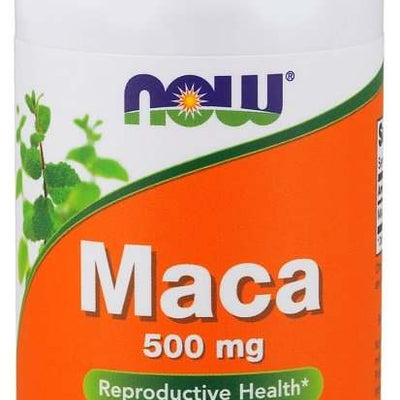 NOW Foods Maca, 500mg - 100 vcaps