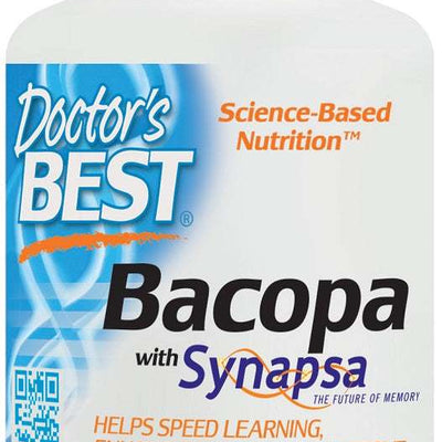 Doctor's Best Bacopa with Synapsa, 320mg - 60 vcaps