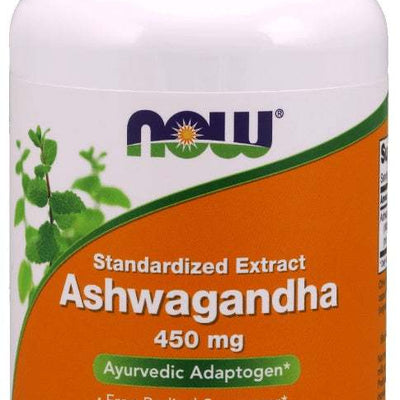 NOW Foods Ashwagandha Extract, 450mg - 180 vcaps