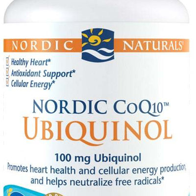 Nordic Naturals Nordic CoQ10 Ubiquinol, 100mg - 60 softgels