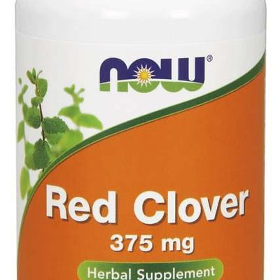 NOW Foods Red Clover, 375mg - 100 caps