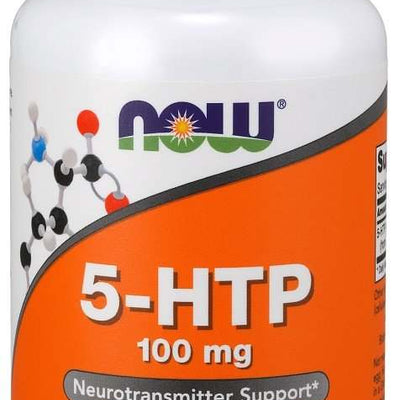 NOW Foods 5-HTP, 100mg - 120 vcaps