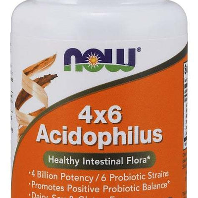 NOW Foods Acidophilus 4X6 - 60 vcaps