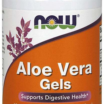 NOW Foods Aloe Vera Gels - 100 softgels