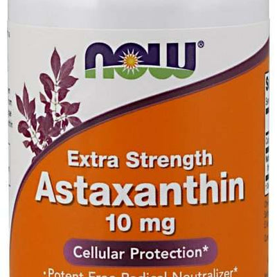 NOW Foods Astaxanthin, 10mg - 60 softgels