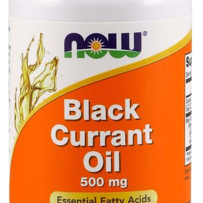 NOW Foods Black Currant Oil, 500mg - 100 softgels