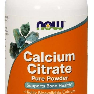 NOW Foods Calcium Citrate Pure Powder - 227 grams