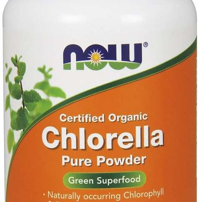 NOW Foods Chlorella, Organic Pure Powder - 113 grams