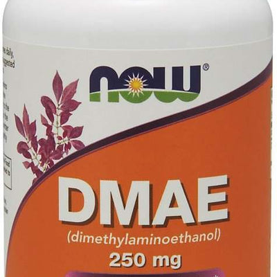 NOW Foods DMAE (Dimethylaminoethanol), 250mg - 100 vcaps