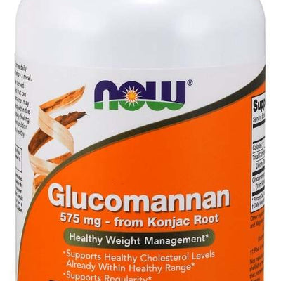 NOW Foods Glucomannan from Konjac Root, 575mg - 180 caps