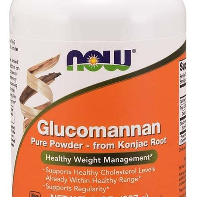 NOW Foods Glucomannan from Konjac Root, Pure Powder - 227 grams