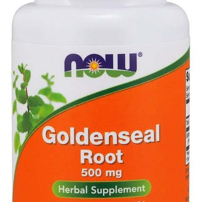 NOW Foods Goldenseal Root, 500mg - 50 vcaps