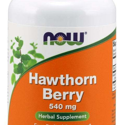 NOW Foods Hawthorn Berry, 540mg - 100 vcaps