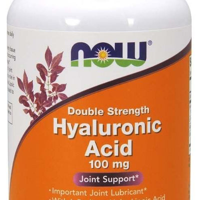 NOW Foods Hyaluronic Acid, 100mg Double Strength - 120 vcaps