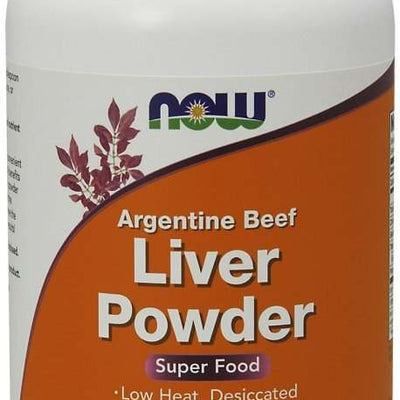 NOW Foods Liver Powder, Argentine Beef - 340 grams