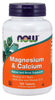 NOW Foods Magnesium & Calcium with Zinc and Vitamin D3 - 100 tablets