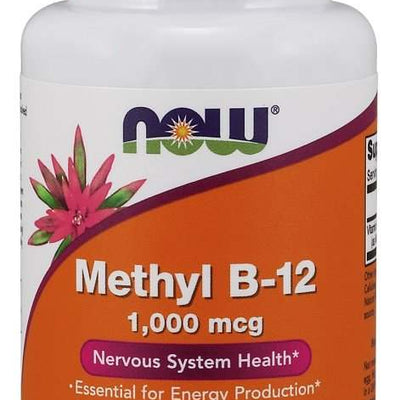 NOW Foods Methyl B-12, 1000mcg - 100 lozenges