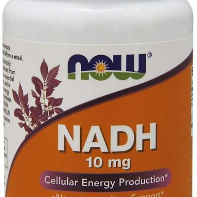 NOW Foods NADH, 10mg - 60 vcaps