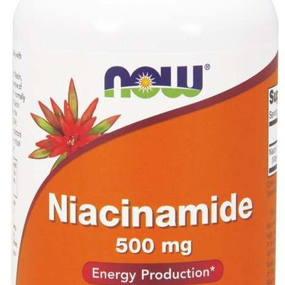 NOW Foods Niacinamide, 500mg - 100 caps