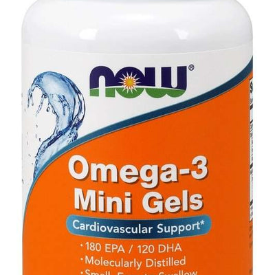 NOW Foods Omega-3 Mini Gels - 180 softgels