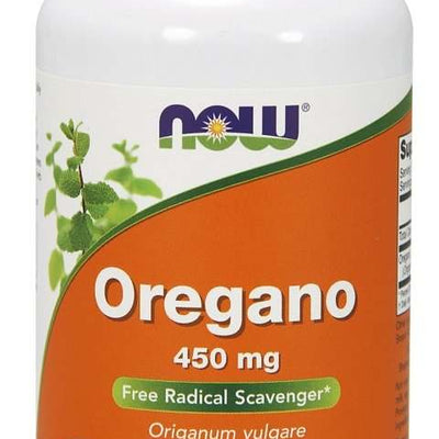 NOW Foods Oregano, 450mg - 100 vcaps