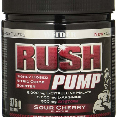Weider Rush Pump, Sour Cherry - 375 grams