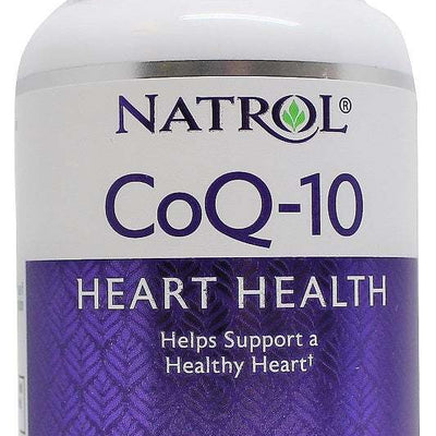 Natrol CoQ-10, 100mg - 60 softgels