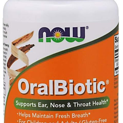 NOW Foods OralBiotic - 60 lozenges