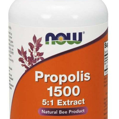 NOW Foods Propolis 5:1 Extract, 1500mg - 100 vcaps