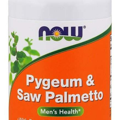 NOW Foods Pygeum & Saw Palmetto - 60 softgels