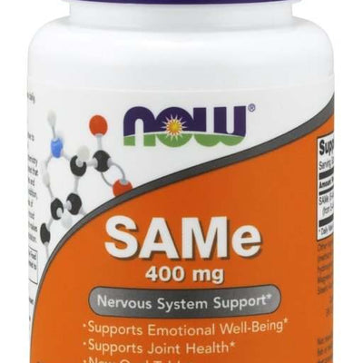 NOW Foods SAMe, 400mg - 30 tablets