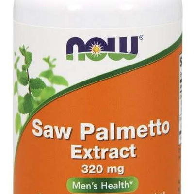 NOW Foods Saw Palmetto Extract with Pumpkin Seed Oil, 320mg - 90 veggie softgels