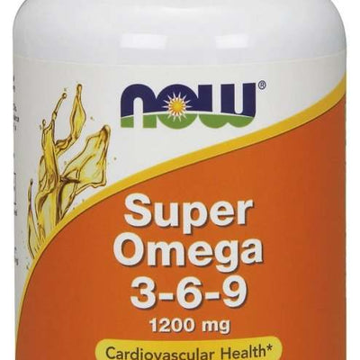 NOW Foods Super Omega 3-6-9, 1200mg - 90 softgels