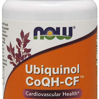 NOW Foods Ubiquinol CoQH-CF - 60 softgels