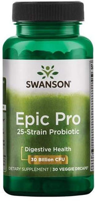 Swanson Epic Pro 25-Strain Probiotic - 30 vcaps