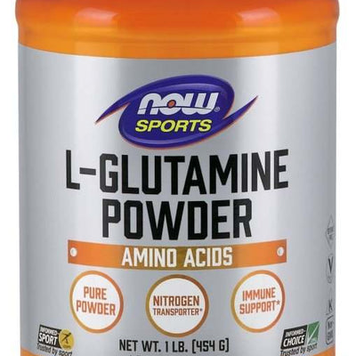 NOW Foods L-Glutamine, Powder - 454 grams