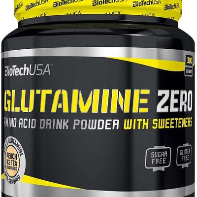 BioTechUSA Glutamine Zero, Lemon - 300 grams