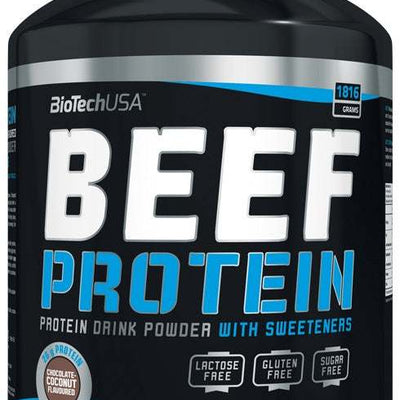BioTechUSA Beef Protein, Chocolate Coconut - 1816 grams