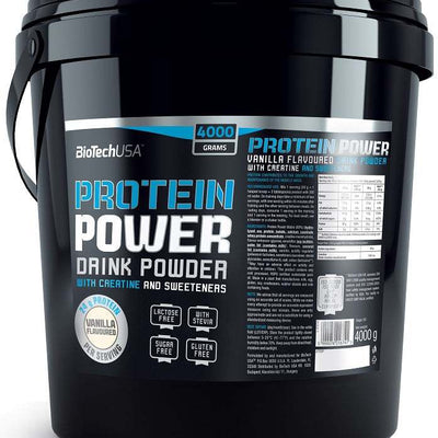 BioTechUSA Protein Power, Chocolate - 4000 grams