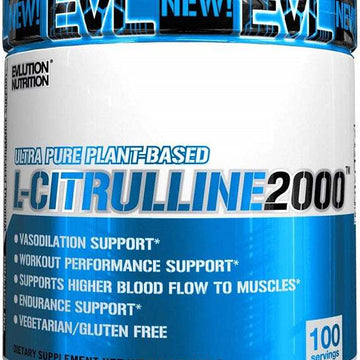 EVLution Nutrition L-Citrulline 2000, Unflavoured - 200 grams