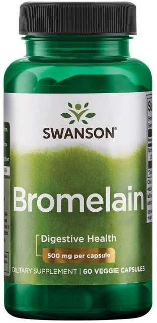 Swanson Bromelain, 500mg - 60 vcaps