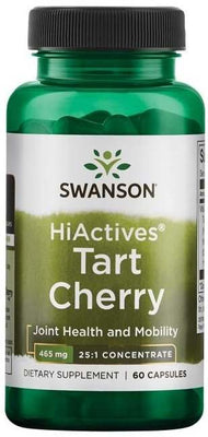 Swanson HiActives Tart Cherry, 465mg - 60 caps