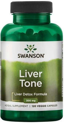 Swanson Liver Tone Liver Detox Formula, 300mg - 120 vcaps