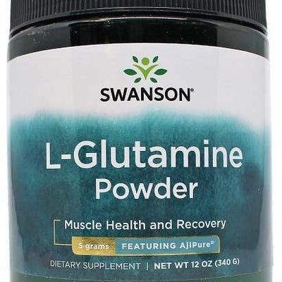 Swanson AjiPure L-Glutamine Powder - 340 grams