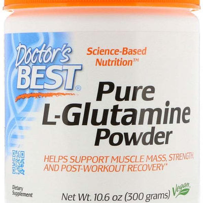 Doctor's Best L-Glutamine Powder - 300 grams