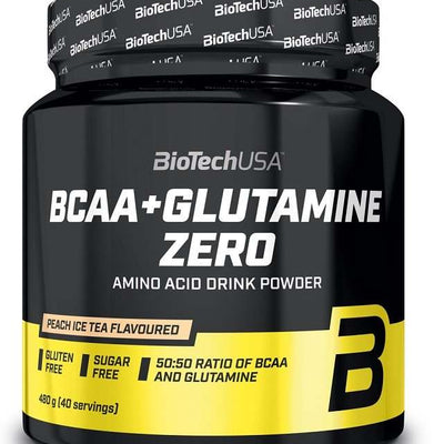 BioTechUSA BCAA + Glutamine Zero, Lemon - 480 grams