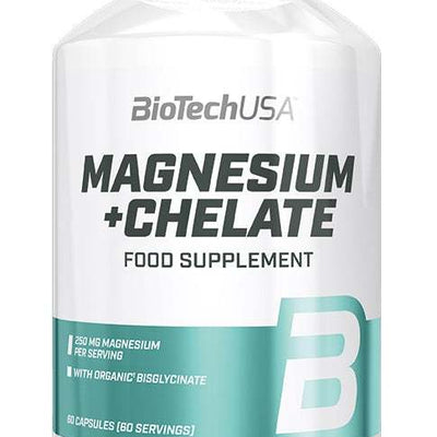 BioTechUSA Magnesium + Chelate - 60 caps