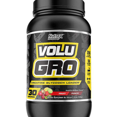 Nutrex Volu Gro, Fruit Punch - 1284 grams