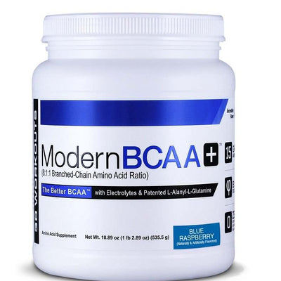 Modern Sports Nutrition Modern BCAA+, Blue Raspberry - 535 grams